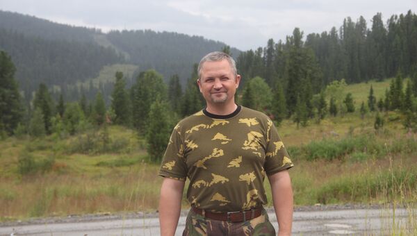 Директор природного парка Ергаки Игорь Грязин