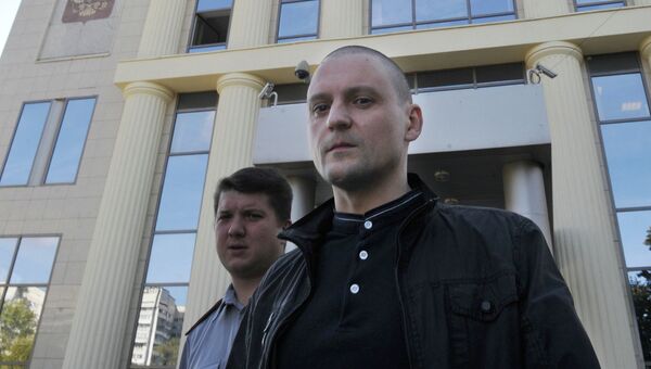 Рассмотрение жалобы на продление домашнего ареста С. Удальцова, архивное фото