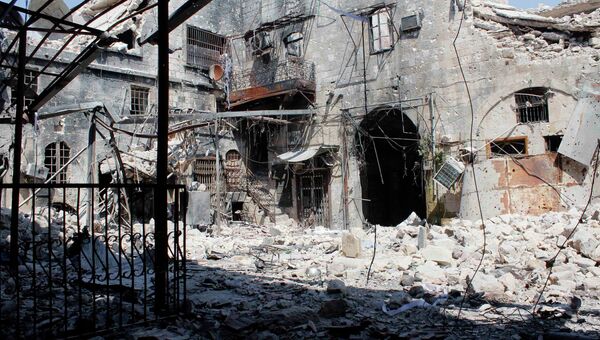 РСитуация в сирийском городе Алеппо, архивное фото