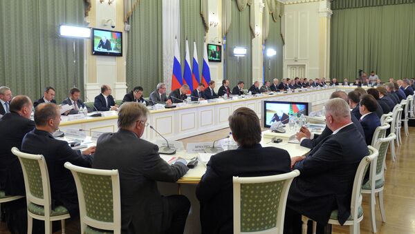 Рабочая поездка В.Путина в Сибирский федеральный округ