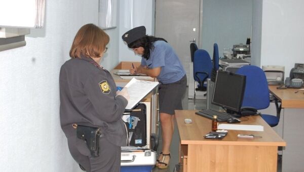 Полиция работает на месте ограбления банка в Самаре