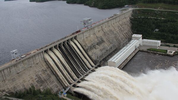 Бурейская ГЭС в Приамурье