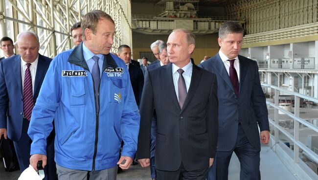 Рабочая поездка В.Путина в Хакасию