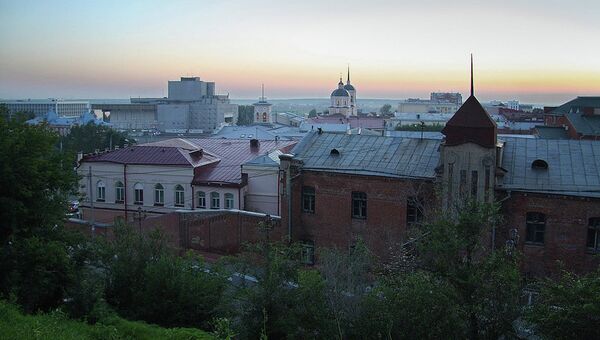 Томск. Вид с Воскресенской горы
