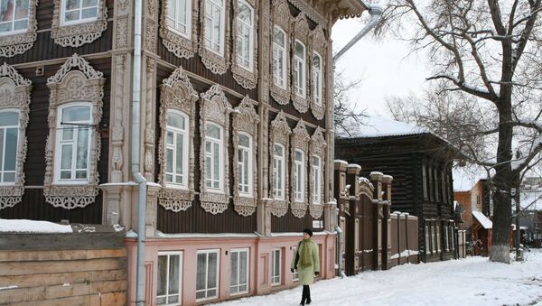 Томск зимой, архивное фото