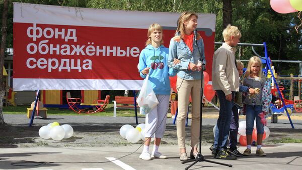 Наталья Водянова с детьми и младшей сестрой