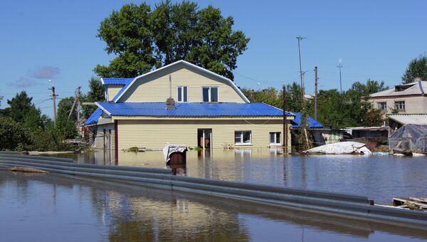 Паводковая ситуация в Хабаровском крае, 29 августа 2013 года