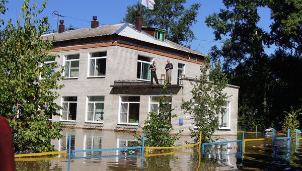 Паводок в Хабаровском крае. Архивное фото