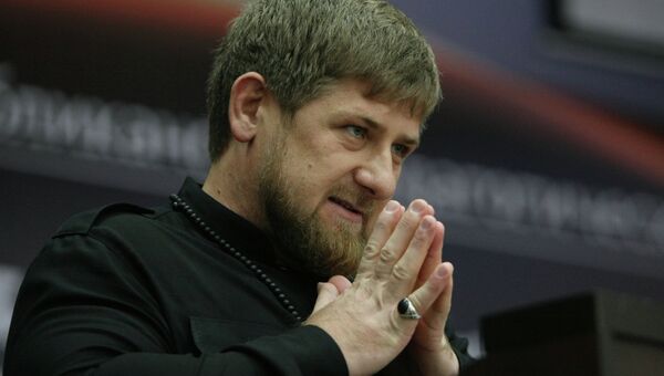 Глава Чеченской Республики Рамзан Кадыров. Архив