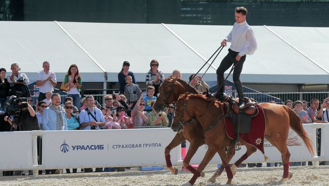 Выступление КШВЕ на фестивале Спасская башня