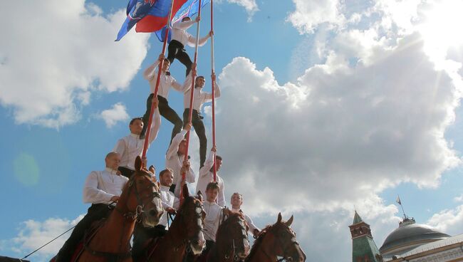 Репетиция фестиваля Спасская башня