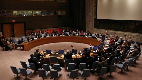 Заседание постоянных членов СБ ООН по Сирии