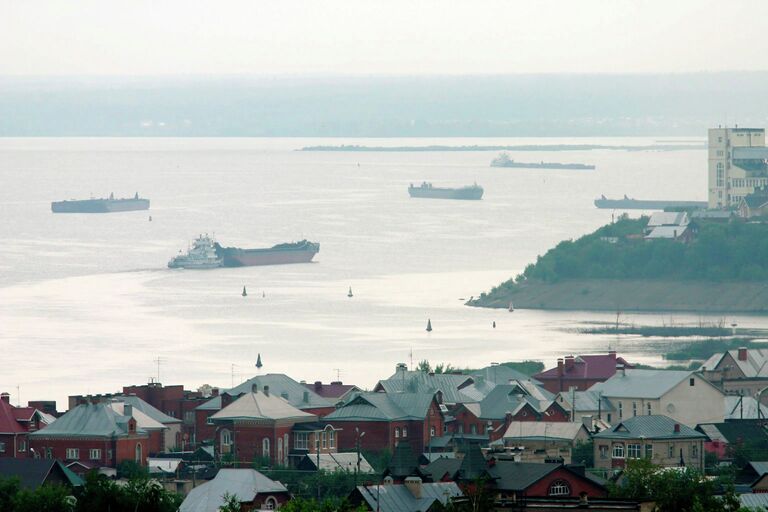 Вид города Набережные Челны