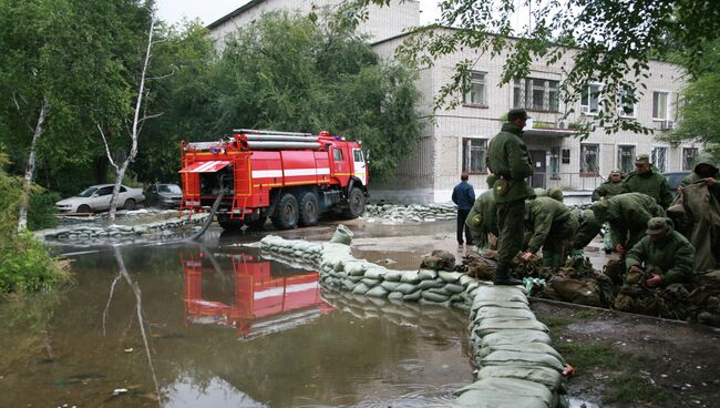 Паводковая ситуация в Хабаровске