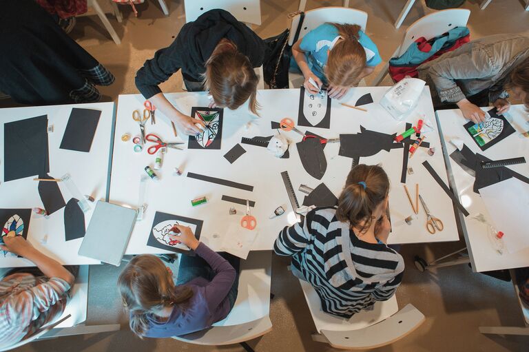 Образовательные программы для детей в центре современной культуры Гараж