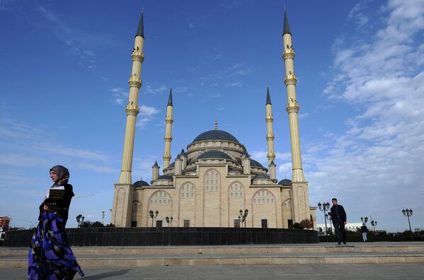 Центральная мечеть им. Ахмата Кадырова Сердце Чечни в Грозном
