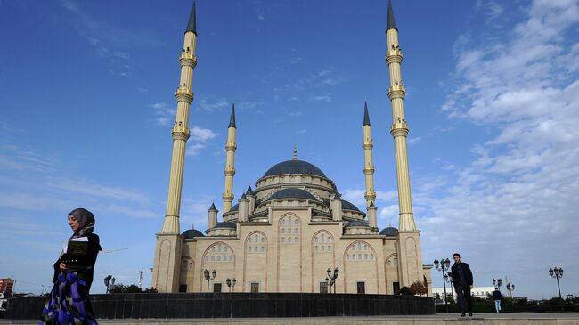 Центральная мечеть им. Ахмата Кадырова Сердце Чечни в Грозном. Архивное фото