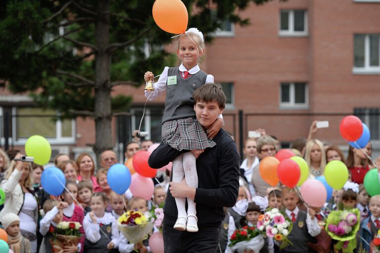 Начало учебного года в Новосибирске