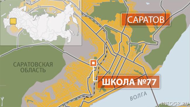 Школа №77 в Саратове