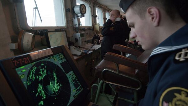 Военные учения на флоте. Архивное фото
