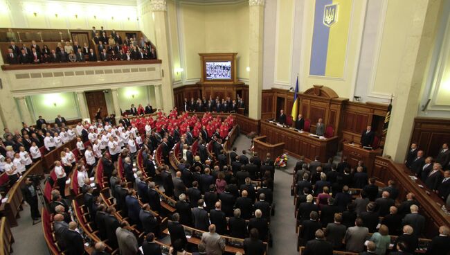 Верховная Рада Украины. Архивное фото