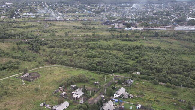 Поселок Архары в Приамурье