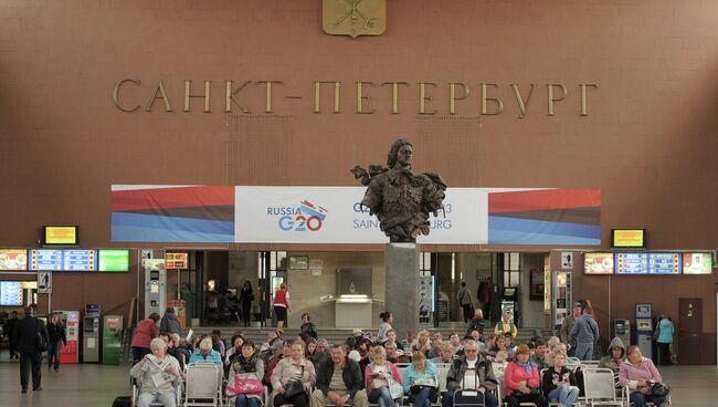 Санкт-Петербург накануне саммита G20