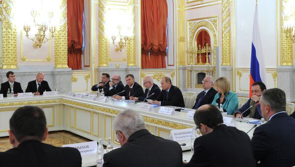 Заседание Совета при президенте РФ