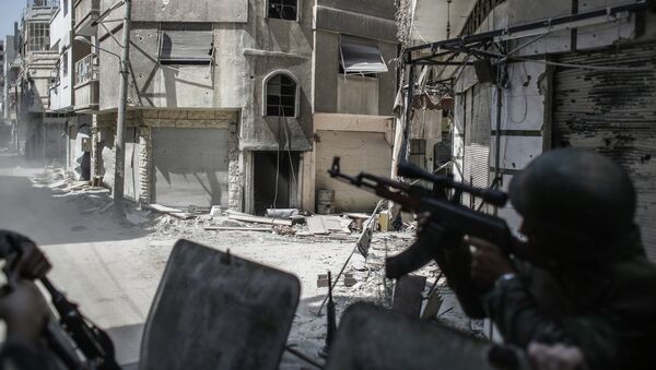 Столкновения в Сирии. Архивное фото