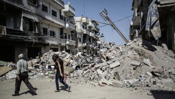 Ситуация в Хомсе. Архивное фото