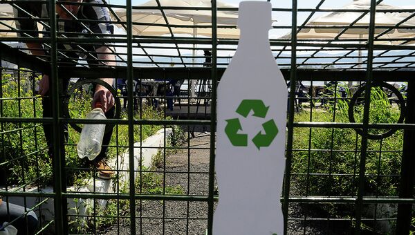 Контейнеры для пластиковых бутылок в Красноярске