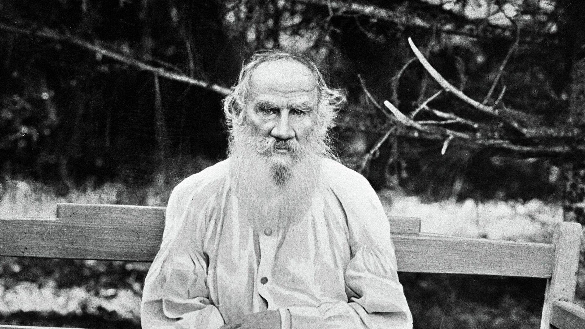 Писатель Лев Толстой - РИА Новости, 1920, 15.04.2022