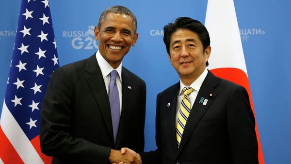 Барак Обама и Синдзо Абэ