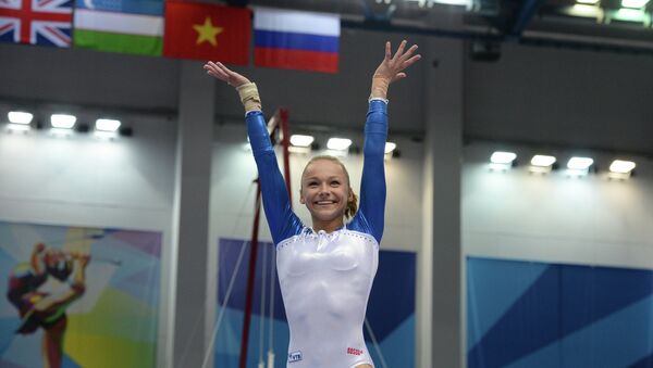 Российская гимнастка Мария Пасека. Архивное фото
