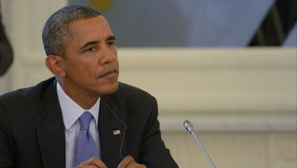 Президент Соединенных Штатов Америки (США) Барак Обама, архивное фото