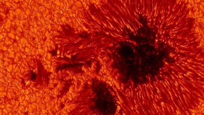 Пятна на Солнце