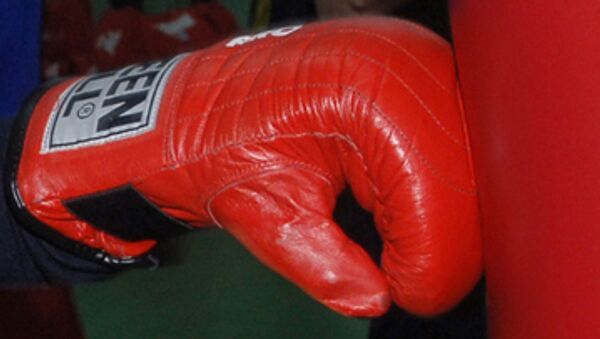 Боксерская перчатка. Архивное фото