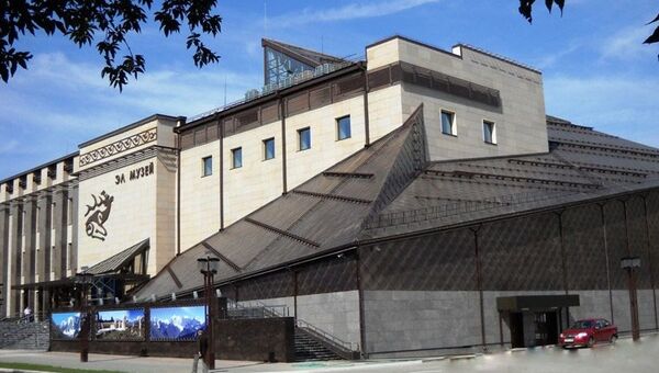 Национальный музей имени Анохина в Горно-Алтайске, архивное фото
