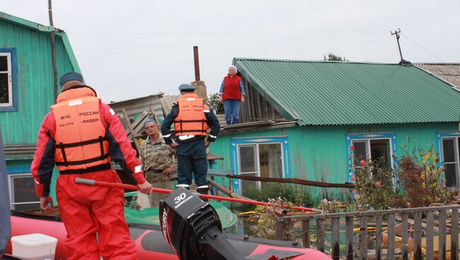 Паводок на Дальнем Востоке. Архивное фото