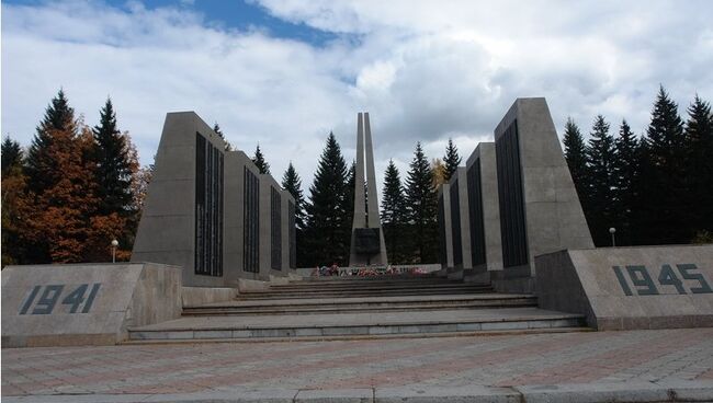 Парк Победы в Горно-Алтайске