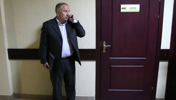 Адвокат Дмитрий Горячко перед рассмотрением жалобы генерального директора ОАО Уралкалий Владислава Баумгертнера