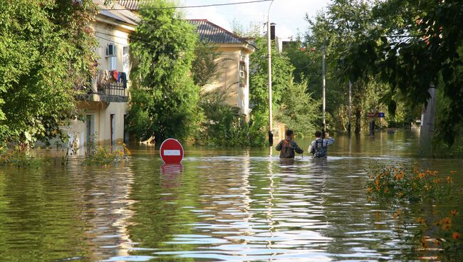 Паводок на Дальнем Востоке, архивное фото