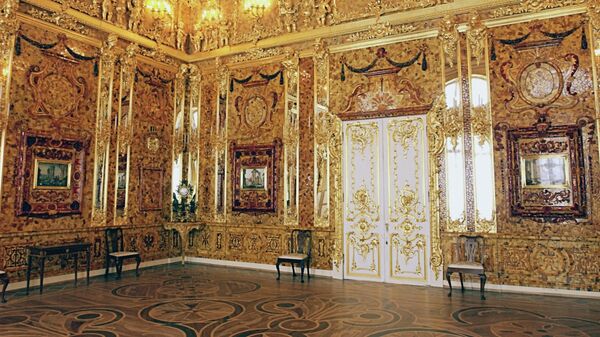 Янтарная комната в Екатерининском дворце