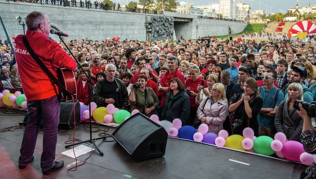 Концерт А.Макаревича в поддержку Е.Ройзмана в Екатеринбурге