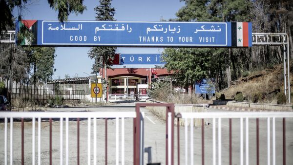 Контрольно-пропускной пункт на границе Турции с Сирией. Архивное фото