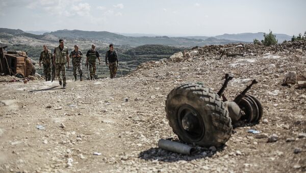 Ситуация в Сирии неподалеку от турецкой границы, архивное фото