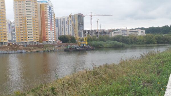 Москва-река в Павшинской пойме Красногорска. Архивное фото