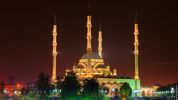Символ России с берегов Сунжи: мечеть Сердце Чечни в Грозном