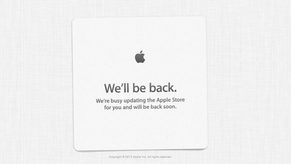 Cайт онлайн-магазина Apple Store