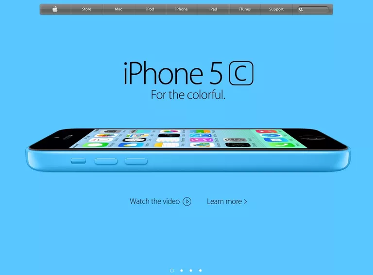 Скриншот сайта apple.com Скриншот сайта apple.com